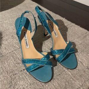 🩵AUTHENTIC MANOLO SLINGBACKS🩵